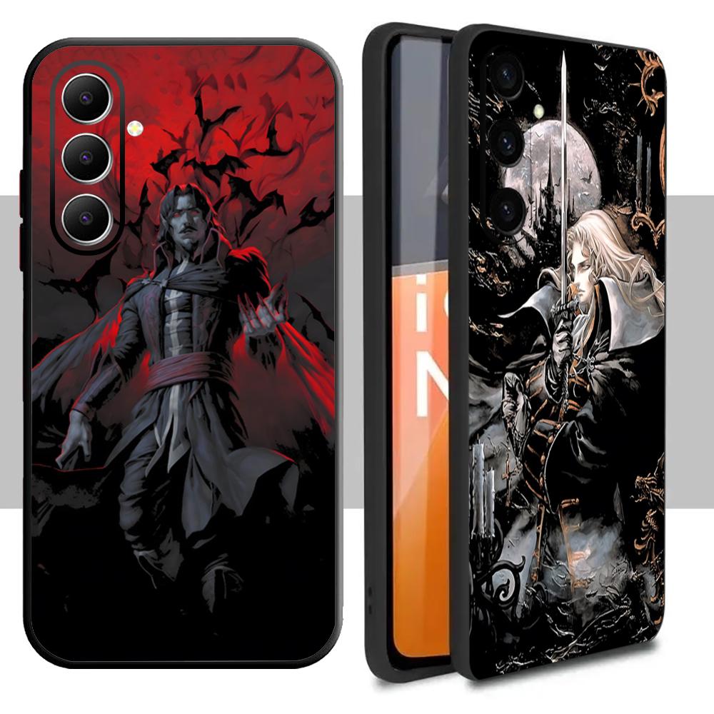 Samsung Galaxy A55 - NEUE Castlevania Game Dracula Handyhülle für