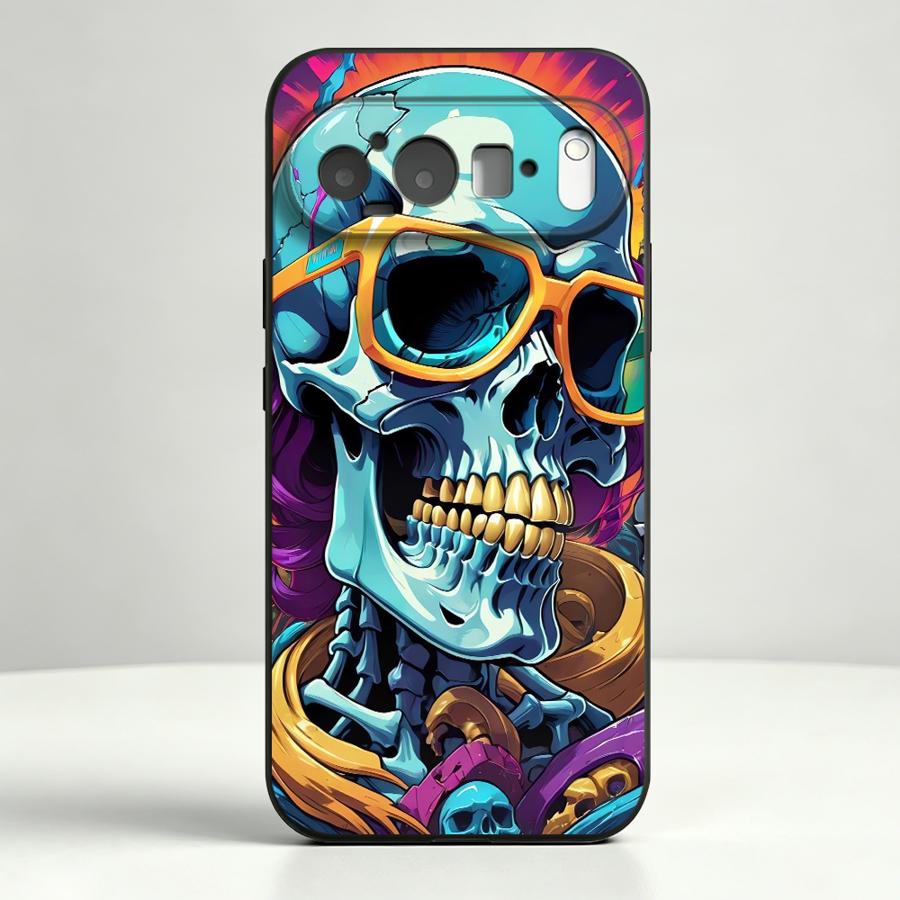 Neon Pop Art Totenkopf-Hülle f – Google Pixel 9 Pro Bewertung und Preis