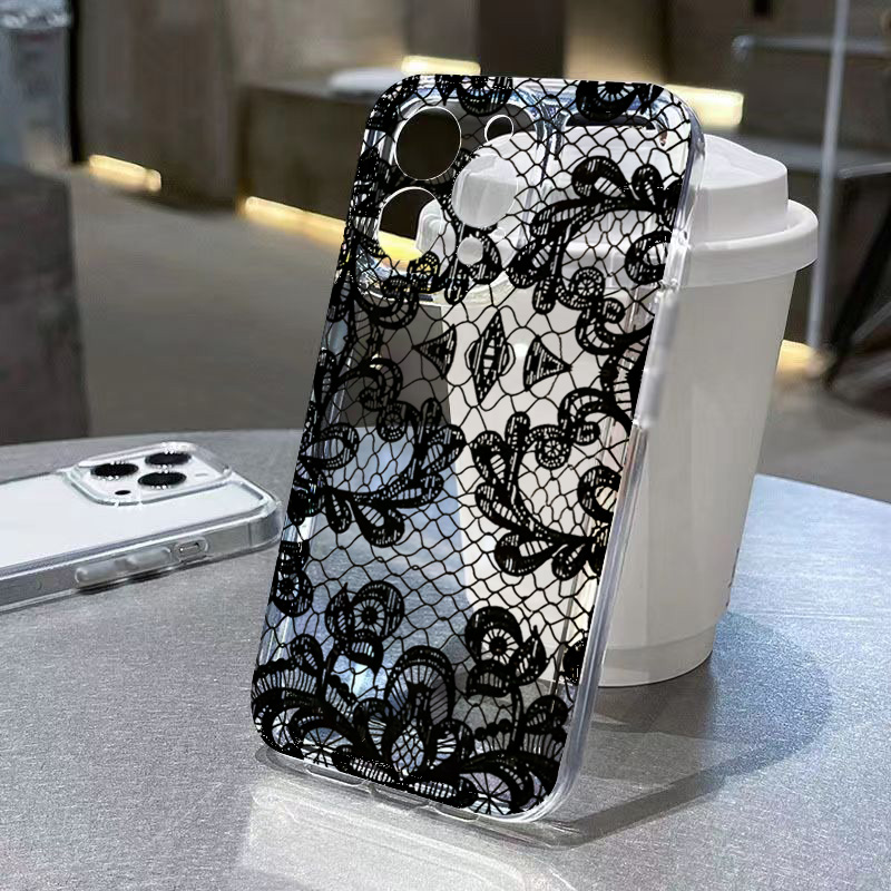 Trendige schwarze Spitze-Blume – Xiaomi Poco X6 Bewertung und Preis
