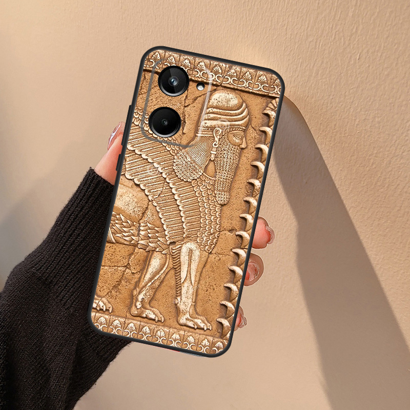 Assyrische Lamassu-Statue Kuns – Realme C67 Bewertung und Preis