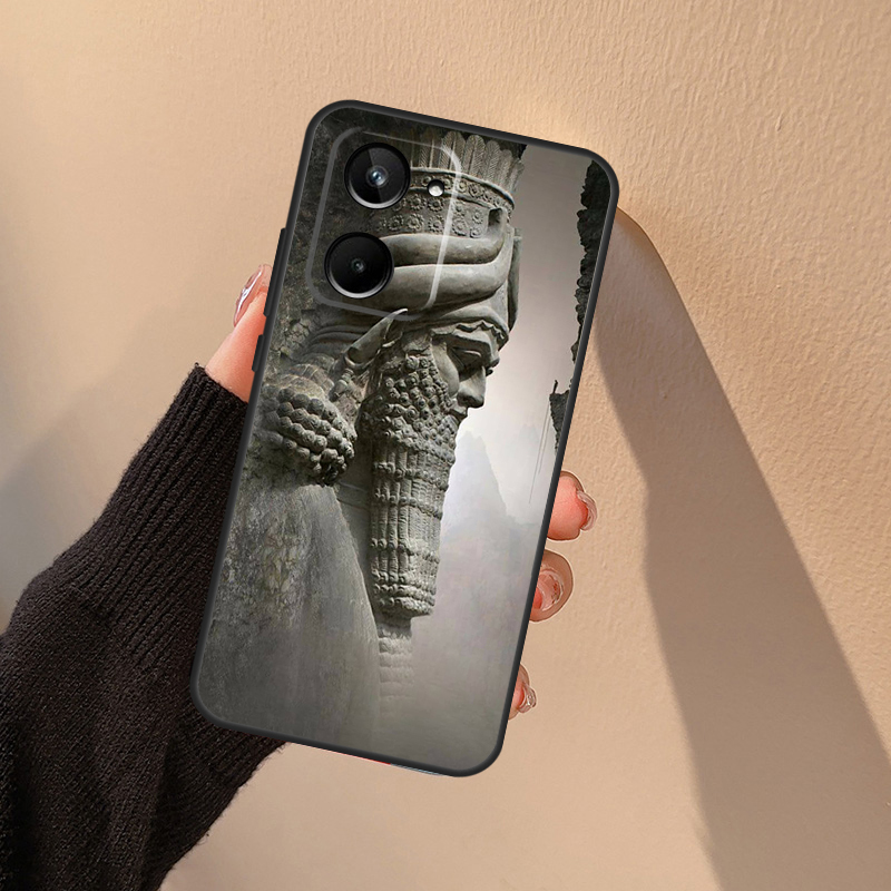 Assyrische Lamassu-Statue Kuns – Realme C67 Bewertung und Preis