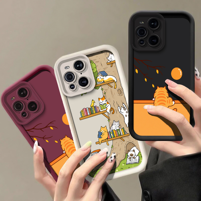 Cartoon-Tier-Katzen-Handyhülle – Oppo Find X8 Bewertung und Preis